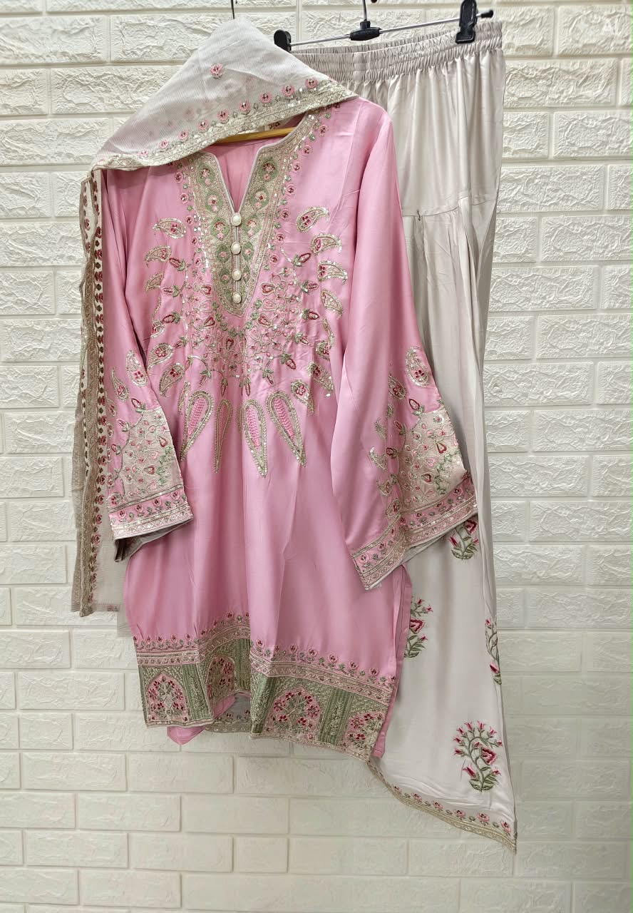 3-Piece Festive Wear Suit - Image 4